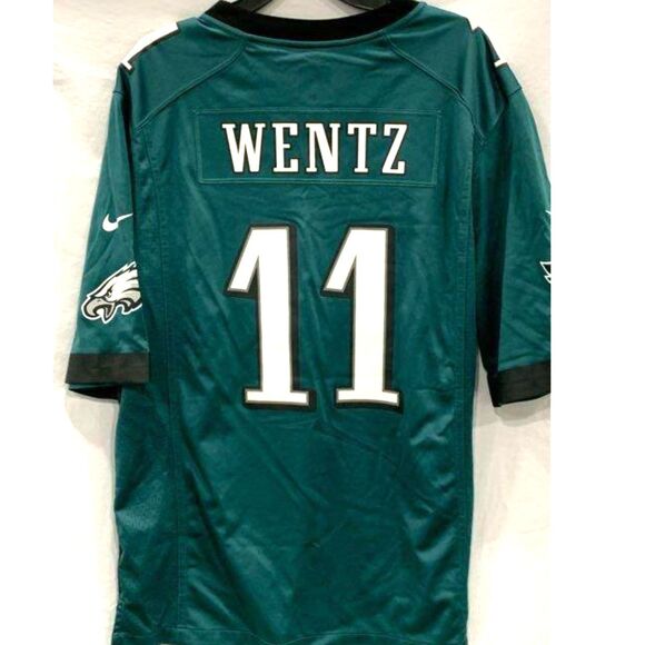 Nike NFL Philadelphia Eagles Carson Wentz Football Jersey - Size XL - Picture 2 of 5